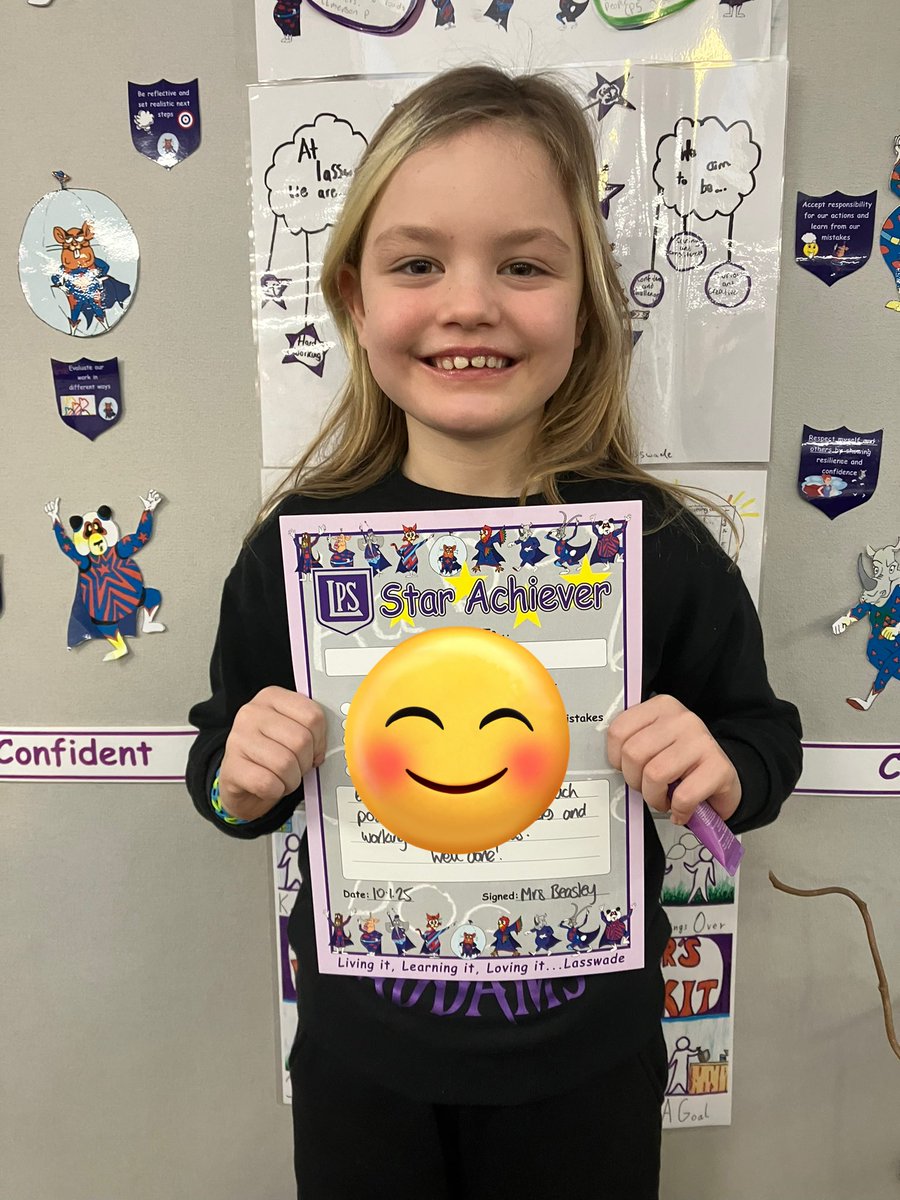 lasswadeps's tweet photo. Well done to our Star Achievers in P4B. They have demonstrated a positive attitude and  good teamwork skills this week. https://t.co/C03AICxnx4