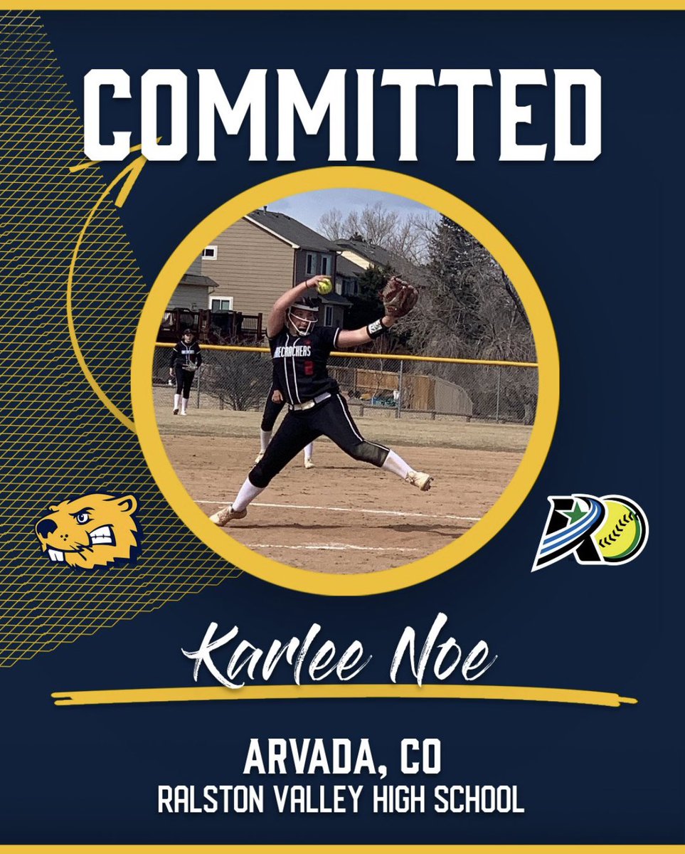 Next up, we have future Beaver, Karlee Noe! Welcome to the Beaver family!!🎉🦫 

🏠 From Arvada, CO
📚 Majoring in Business - Marketing