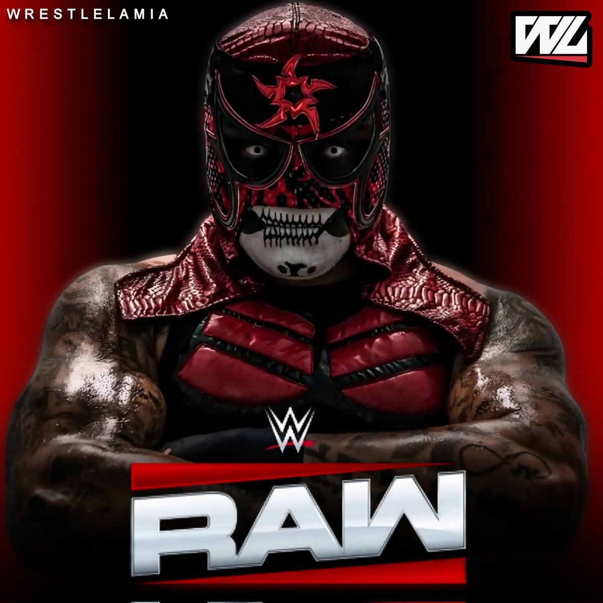wrestlelamia's tweet photo. #WWERaw https://t.co/axoHa11oRg
