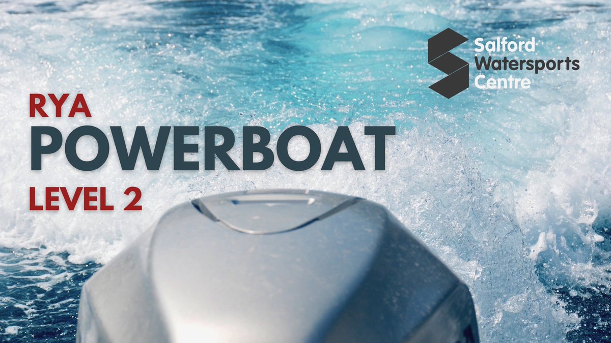 New RYA Powerboat Level 2 course dates available!

Perfect for holidays, work qualifications or developing boat handling skills. 

£220 - includes RYA license 

No experience needed

Multiple dates Jan-April available

salfordwatersports.com/home/activitie…

#RYA #Powerboating