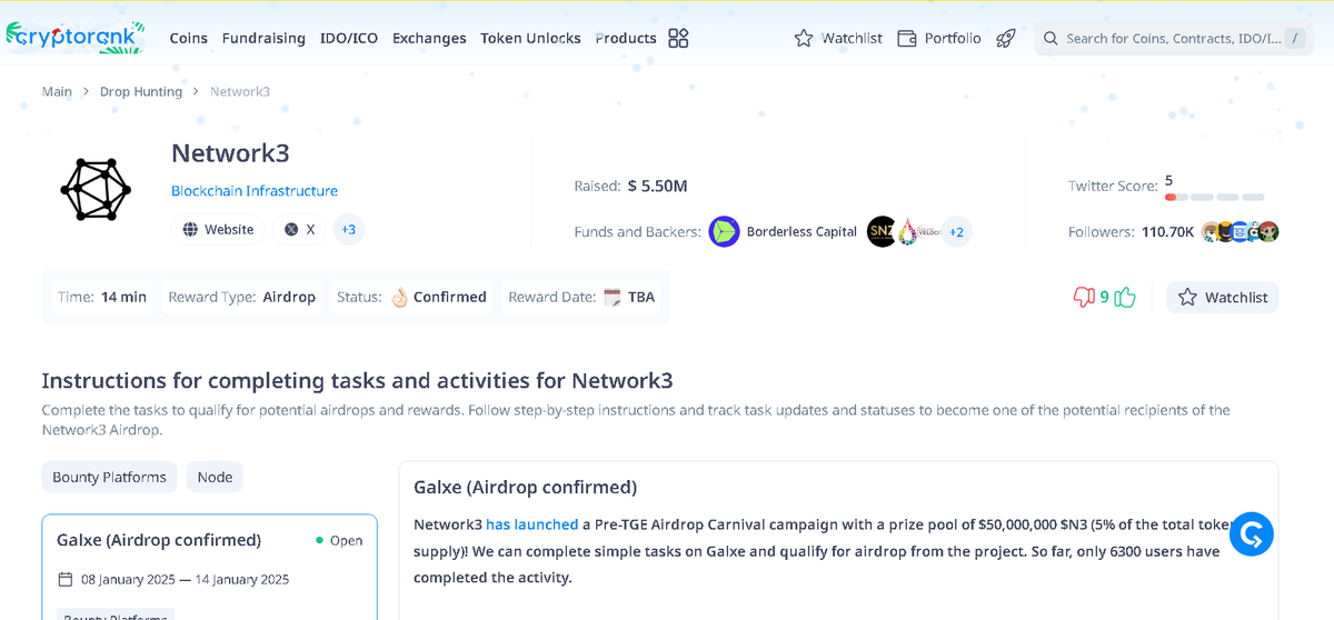 Edii25's tweet photo. #Airdrop #CryptoCommunity #Network3 #N3Token #CryptoMining #Blockchain #NFTGiveaway #CryptoRewards #SunshineAirdrop #Web3 #Galxe #CryptoEvent #CryptoOpportunity #CryptoNews #DeFi #CryptoEarn #SOLWallet #MiningRewards #CryptoInvesting #Web3Ecosystem https://t.co/gdqgwZhuFh