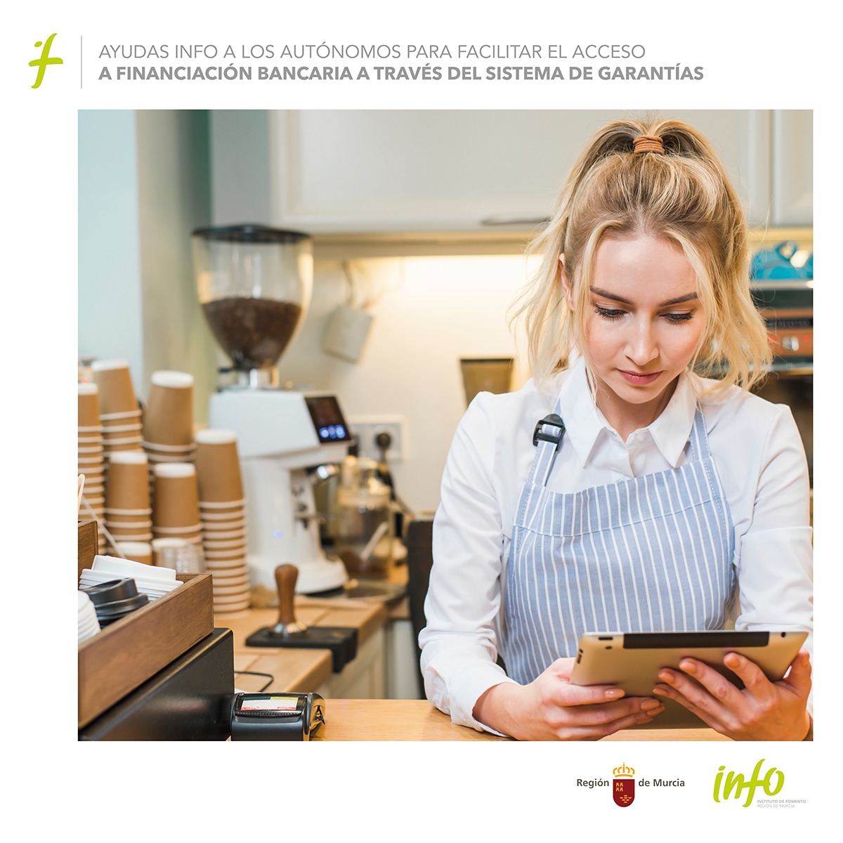 🗣️ ¡Atención autónomos! En Info hemos lanzado un programa diseñado para facilitar el acceso a financiación.

✅ Mejora tus condiciones para obtener financiación.
✅ Acceso a líneas de crédito adaptadas a tus necesidades.
✅ Un respaldo financiero para impulsar tu negocio.