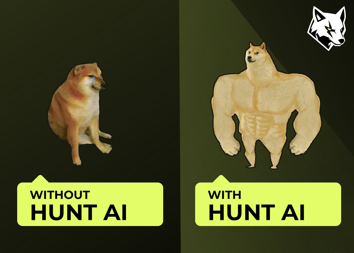 🤖 With Hunt AI vs. Without Hunt AI :

Without: Missed trades, endless charts, constant stress. 😓
With: Smarter insights, instant execution, 24/7 precision. 

The winner is clear. Choose Hunt AI and trade smarter.
