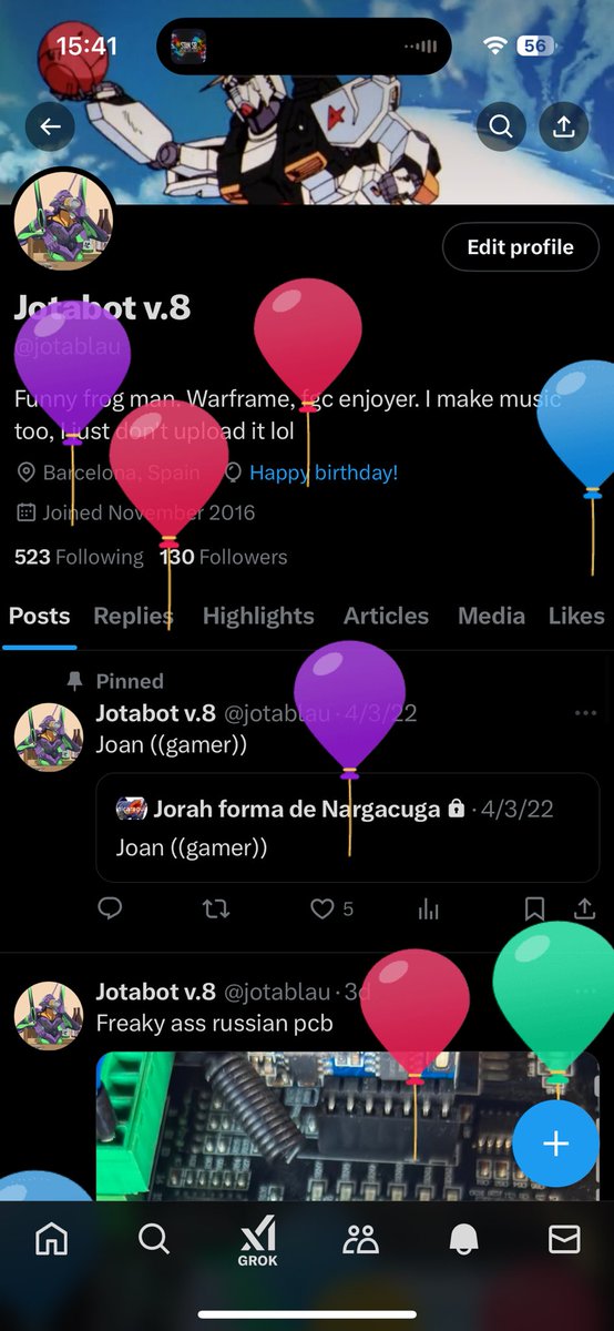 Jotabot v.8 tweet media