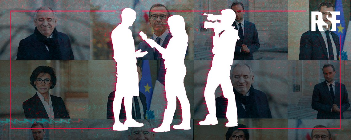 #France : RSF, <a href="/Disclose_ngo/">Disclose</a>, <a href="/Fondspresslibre/">Fonds pour une presse libre</a>, <a href="/Asso_Sherpa/">Sherpa</a>, <a href="/SNJ_national/">SNJ - premier syndicat de journalistes</a> &amp; 106 organisations appellent le gouvernement à garantir la protection des sources journalistiques, fragilisée par une législation lacunaire, avec 5 recommandations.👇
rsf.org/fr/rsf-et-110-…