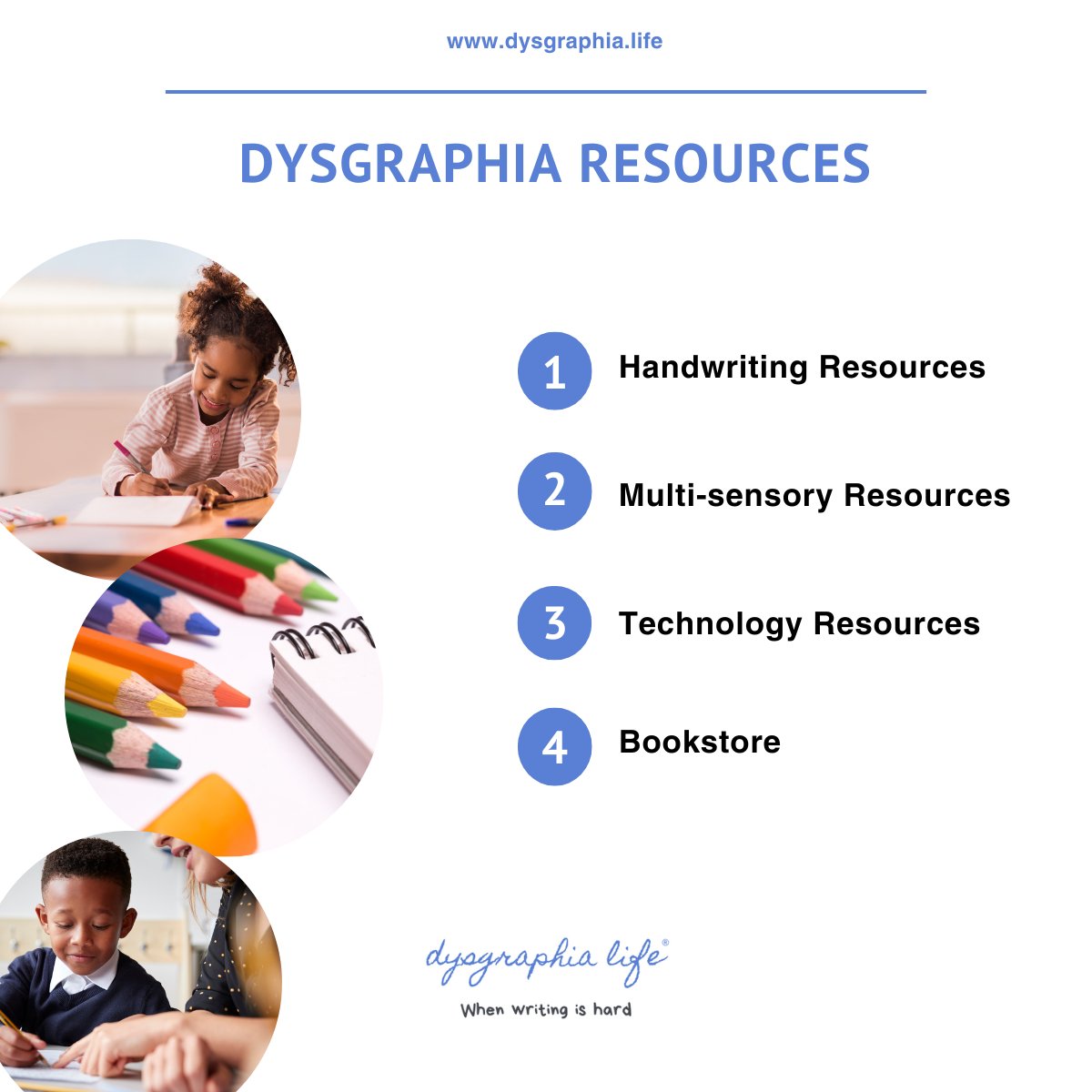 Looking for #dysgraphia resources, then visit our #resources page! You will find products and services that can be helpful to yourself or those with #writing difficulties: loom.ly/2nNQhgI