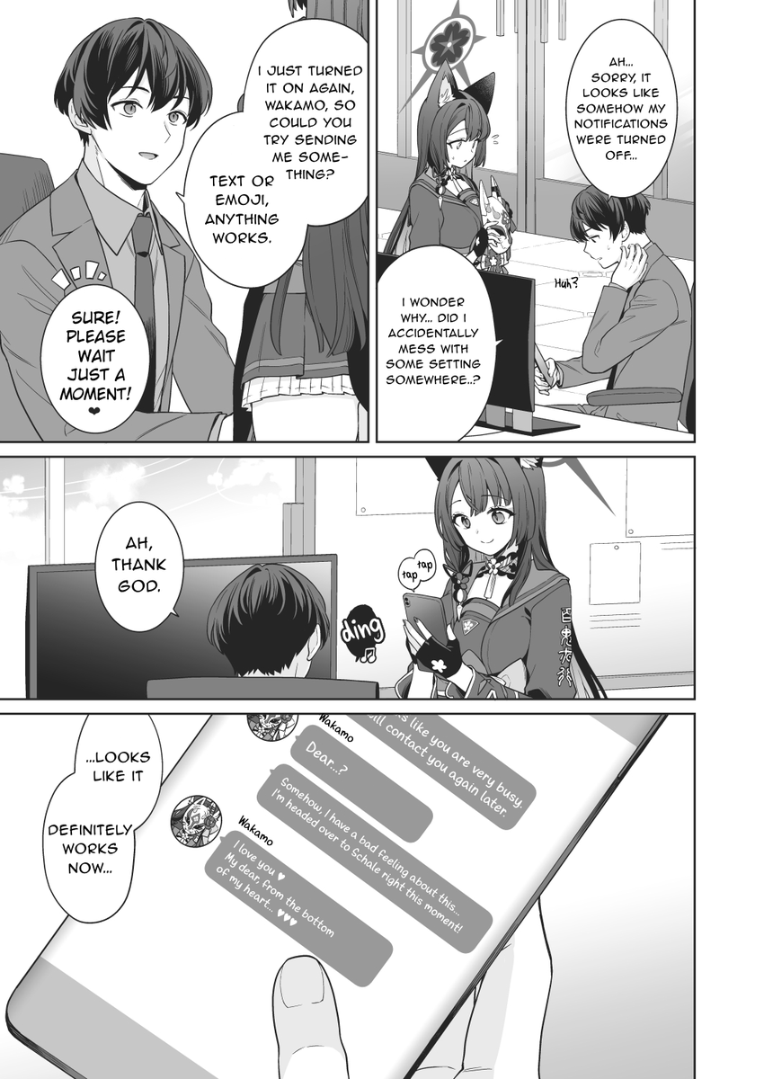 Sensei x Wakamo, by Ichinomiya Sensei If you liked this work, don