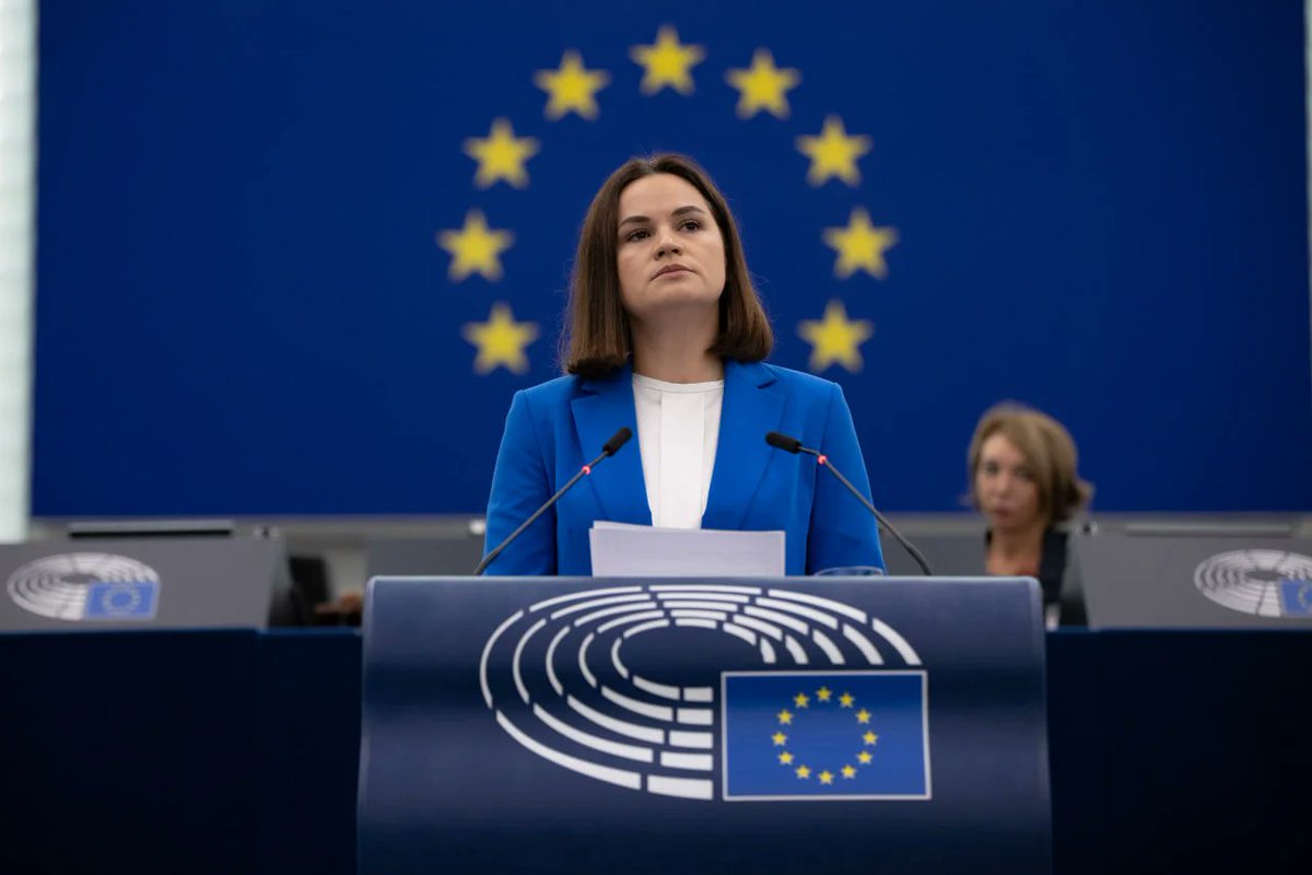 Freedom is never free—but the cost of surrendering to oppression is far greater. Supporting Belarus is not just an act of solidarity; it’s an investment in a free, united &amp; stronger Europe. The fight for freedom in Belarus is the fight for Europe’s future. #StandWithBelarus