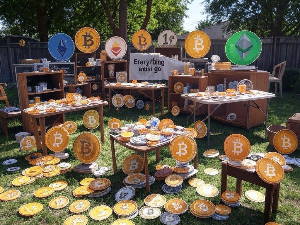 Cryptowinzx's tweet photo. Crypto yard sale https://t.co/OJoW10Hzmh