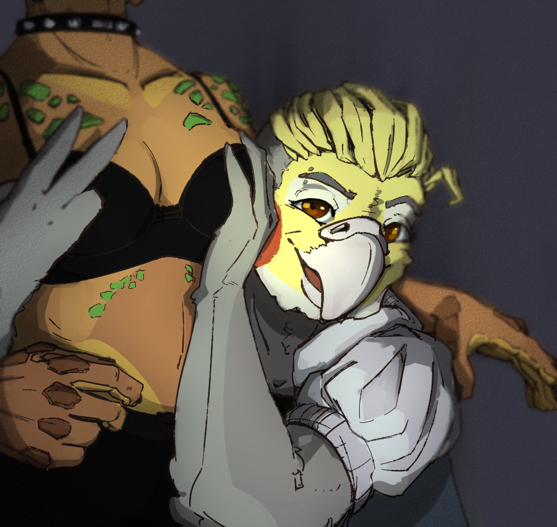 MikanRopp's tweet photo. THANK GOD FOR @E4Estrogen AND @octylish 

Y'all came to my rescue in my darkest hours. Here is my beautiful lesbian oc's as thanks 🙏🫡 https://t.co/JMaKg1qLuI