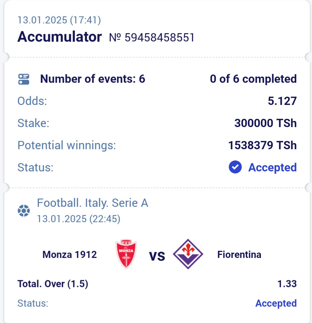 Champione_Tips's tweet photo. BET OF THE DAY ๐๐
ICE Hockey & Football Tips
ON #PARIPESA
Total odds: 2 & 5+โ
โ
Huna Account Paripesa?
BONYEZA HII LINK ๐
JISAJIRI: https://t.co/GaSnuZ7NVO
App: https://t.co/QAy9Slm5Uh
Promocode ๐๐CHAMPION20
ICE HOCKEY CODE๐9KDZA
FOOTBALL CODE ๐GUDZA
#ZINGATIA https://t.co/zqcYRtSvac