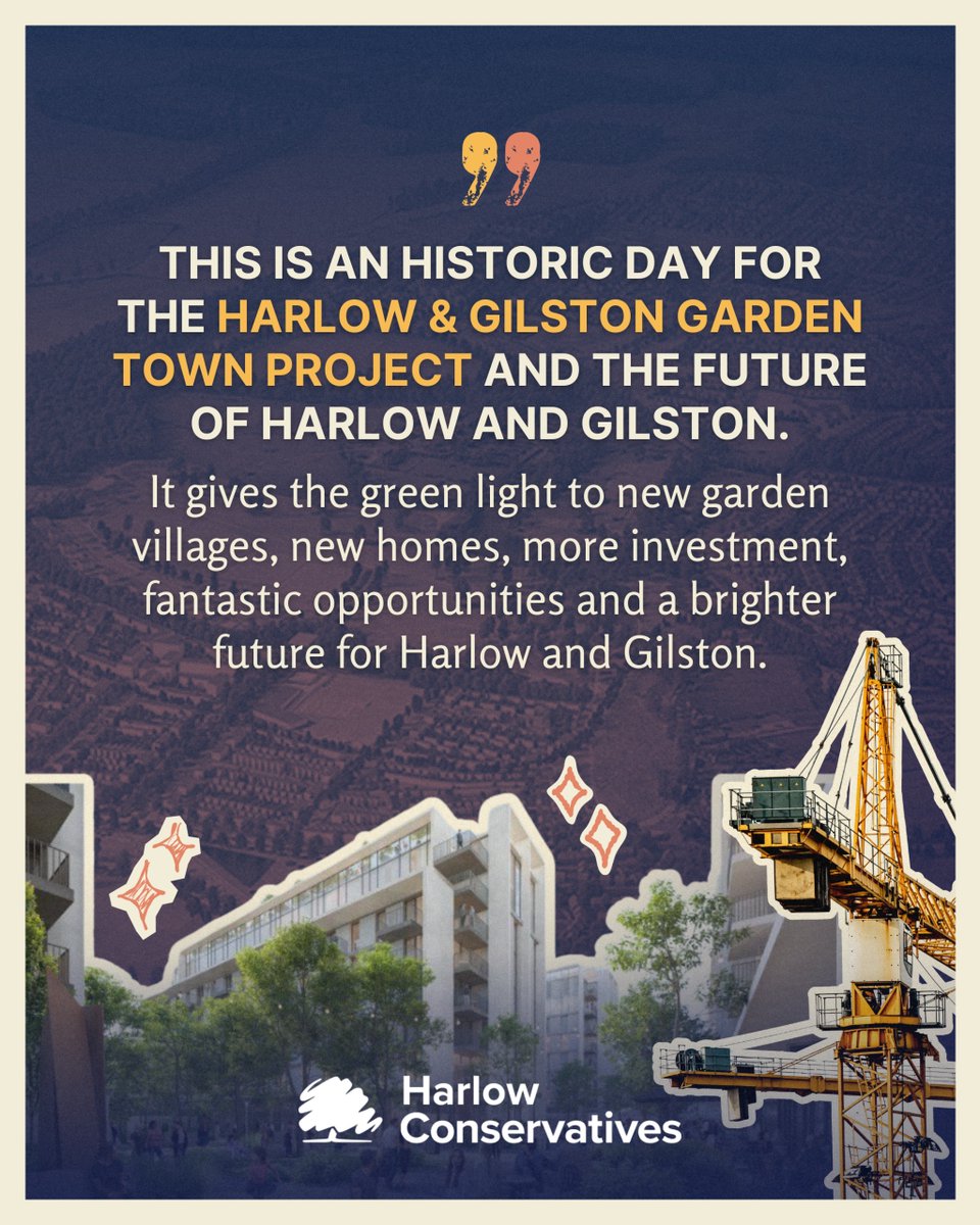 This is one of the biggest planning permissions ever granted and it will transform Harlow and Gilston for a generation.

10,000 new homes including 2,300 new affordable homes for local people. 

7 new garden villages. 

£1.3 billion worth of investment into local infrastructure.