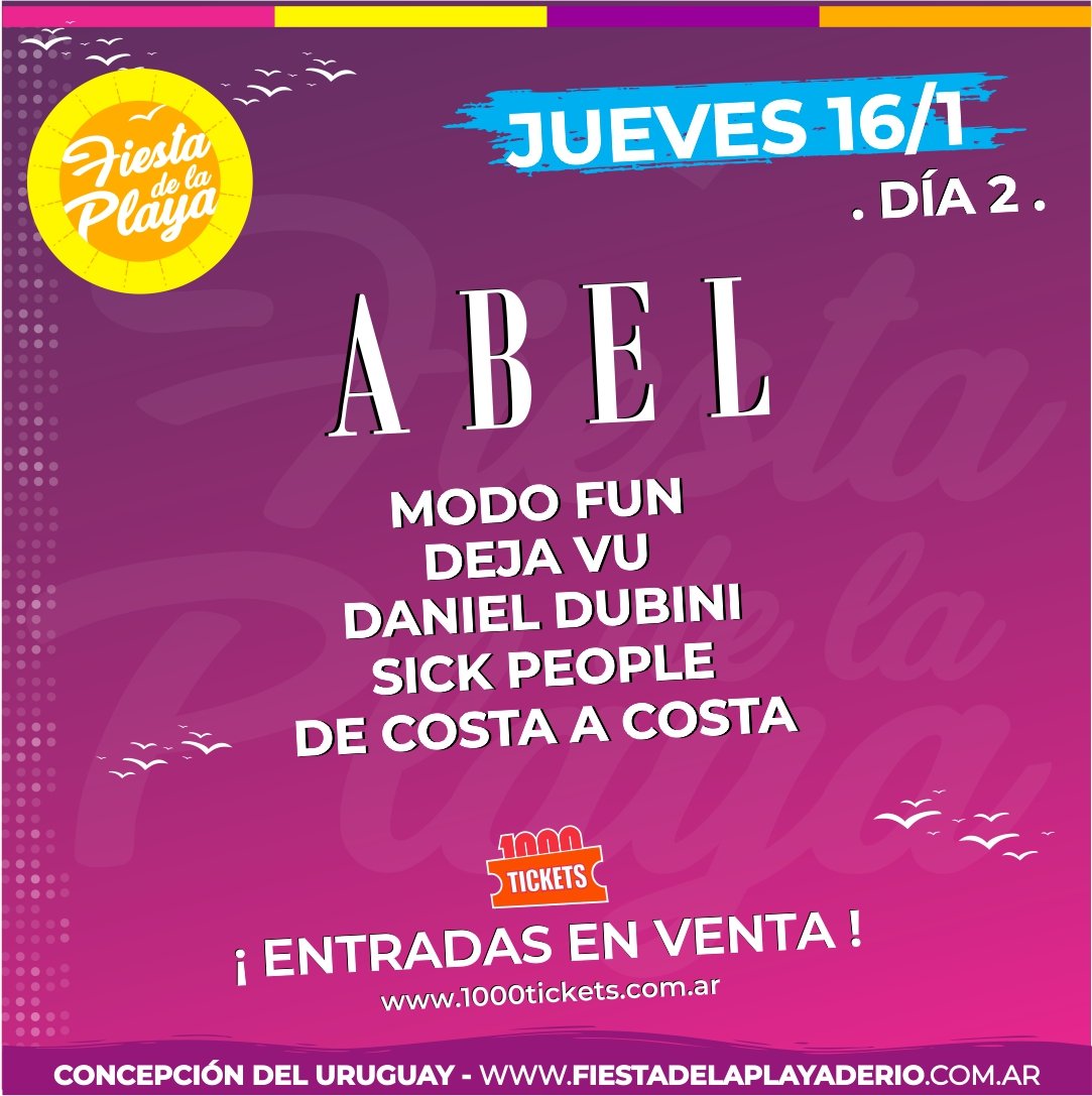 Fiesta de la Playa tweet media