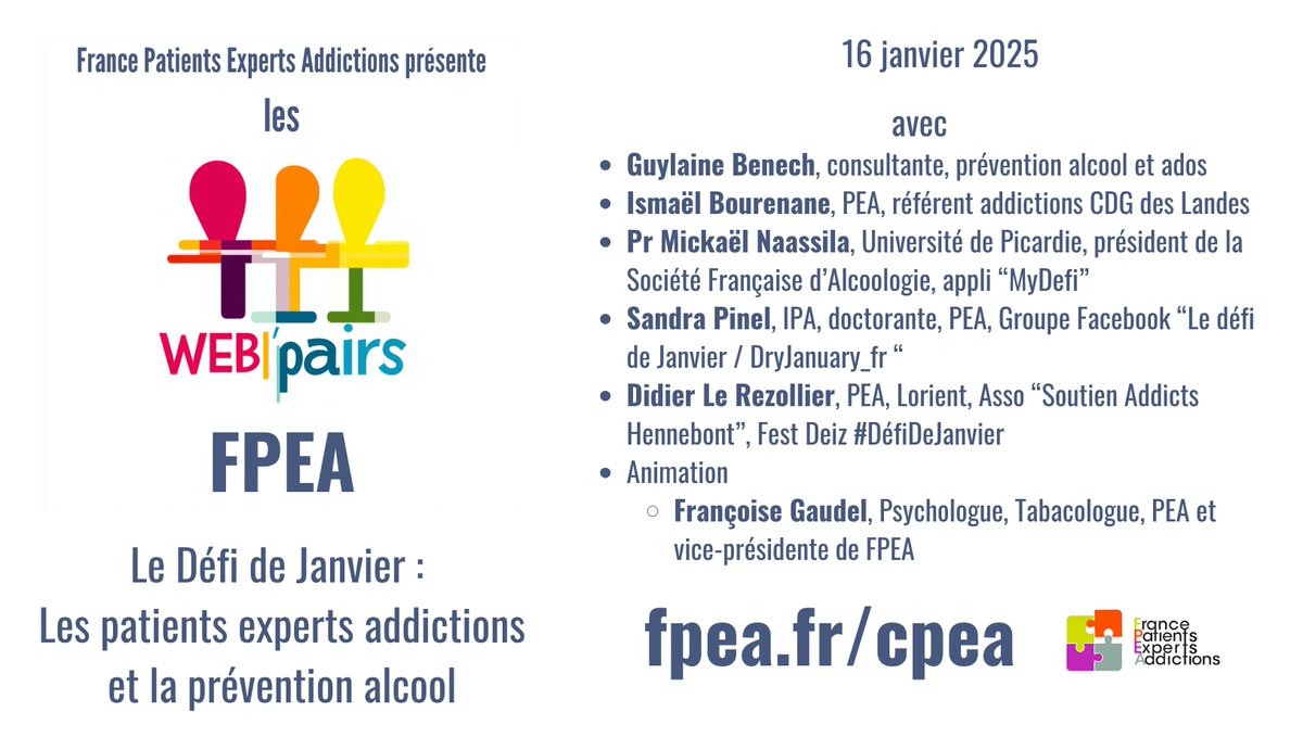 France Patients Experts Addictions tweet media