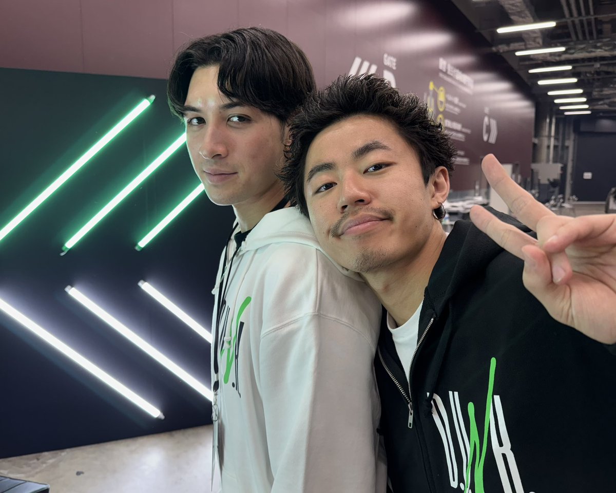 CHANGERAPTURES's tweet photo. #D_U_N_K_  オフショット📸

Aile The Shotaさん、PANDORAに参加させていただきありがとうございました！次は一緒にダンスもしたいです😆✨

#SEPTENIRAPTURES #セプテーニラプチャーズ https://t.co/V9a88DnMp2