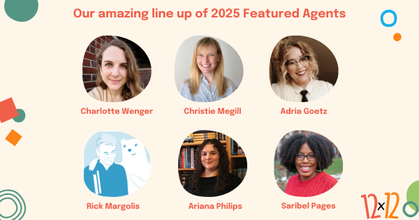 12x12Challenge's tweet photo. HUGE thanks to the #12x12PB Featured Agents for 2025! 📷

We appreciate all you do to support #picturebook authors &amp; illustrators, and our GOLD members love being able to submit to you throughout the year! 📷 https://t.co/WXeHfY6EJz