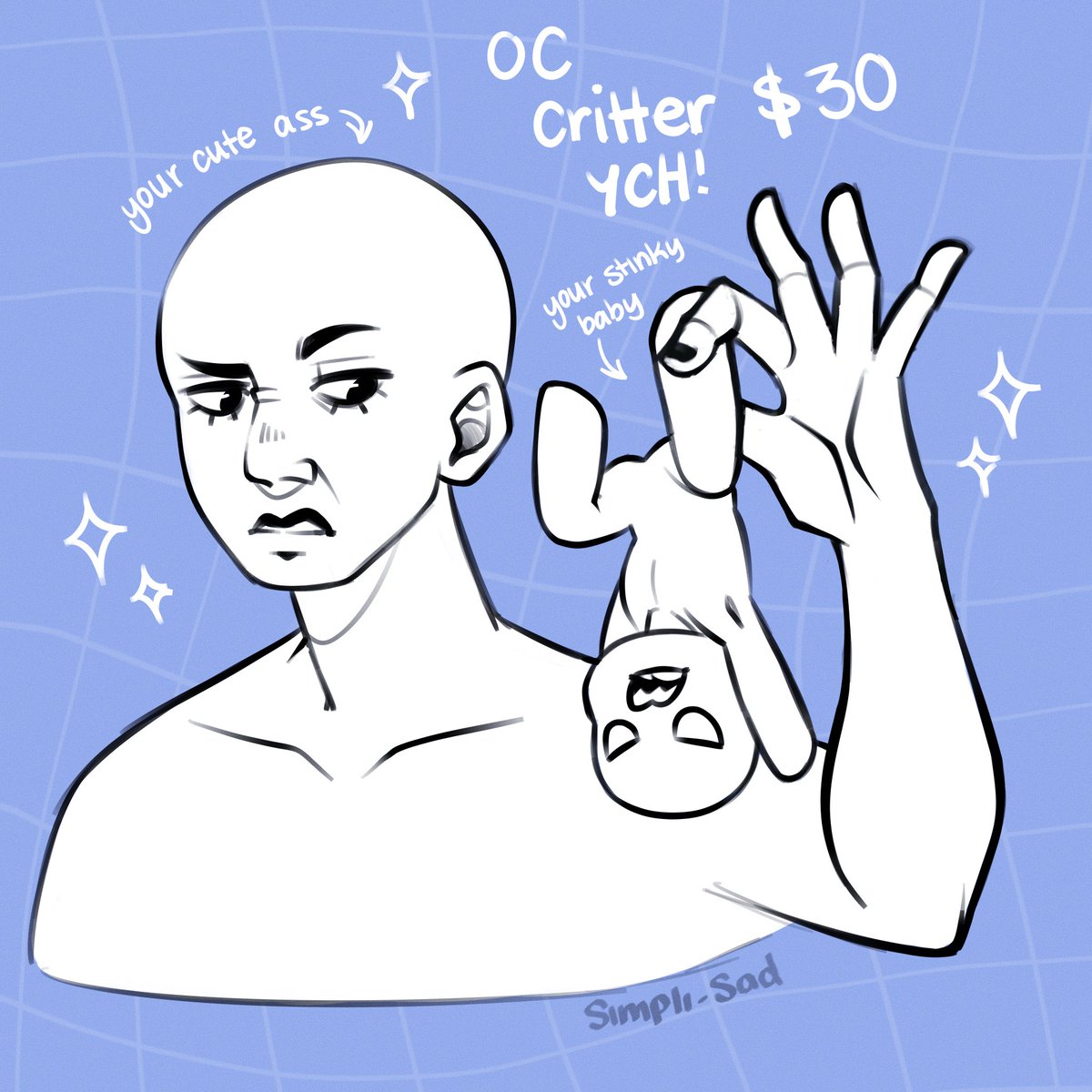 SadSimpli's tweet photo. Yipppieee yip yippeeeee >:3cc

Can do:
- oc x canon
- persona x oc
- persona x canon
- oc x oc
- canon x canon

#characterdesign #oc #originalcharacter #digitalart #commission #commissionsopen #charactersheet #illustration #art #ych #ychcommission #p2ubase #ocart #mouthwashing https://t.co/22JEe3UIod