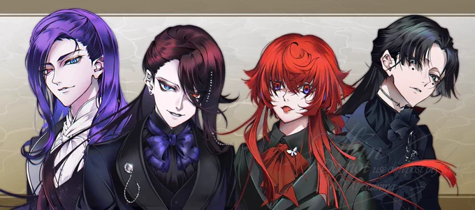十周年正装揃った#刀剣乱舞 #大本丸博 