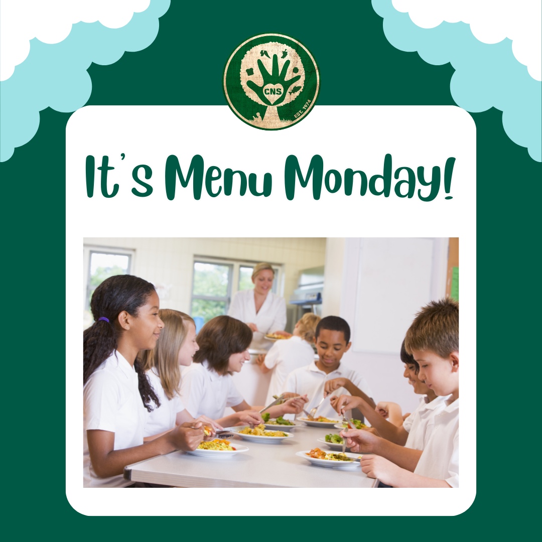 SMUSDNutrition's tweet photo. It's time for the first #MenuMonday of the new year! Be sure to check your school's menu for tasty, nutritious meals & fresh, seasonal fruits & veggies. https://t.co/sBM80tuQrP #schoolnutrition
=====
¡Es hora del primer #MenuMonday del nuevo año! Asegúrate de revisar el menú... https://t.co/p6P0uRYwEB