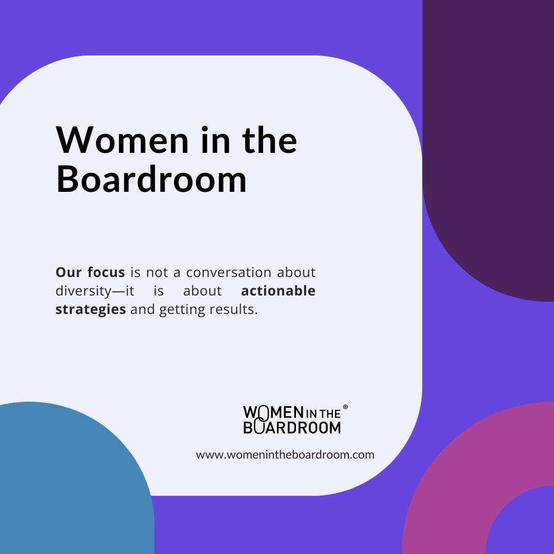 Let us help you make your boardroom goals a reality!

buff.ly/3DTAXLy 

#womenintheboardroom #actionablestrategies #diversityinleadership #womenleaders