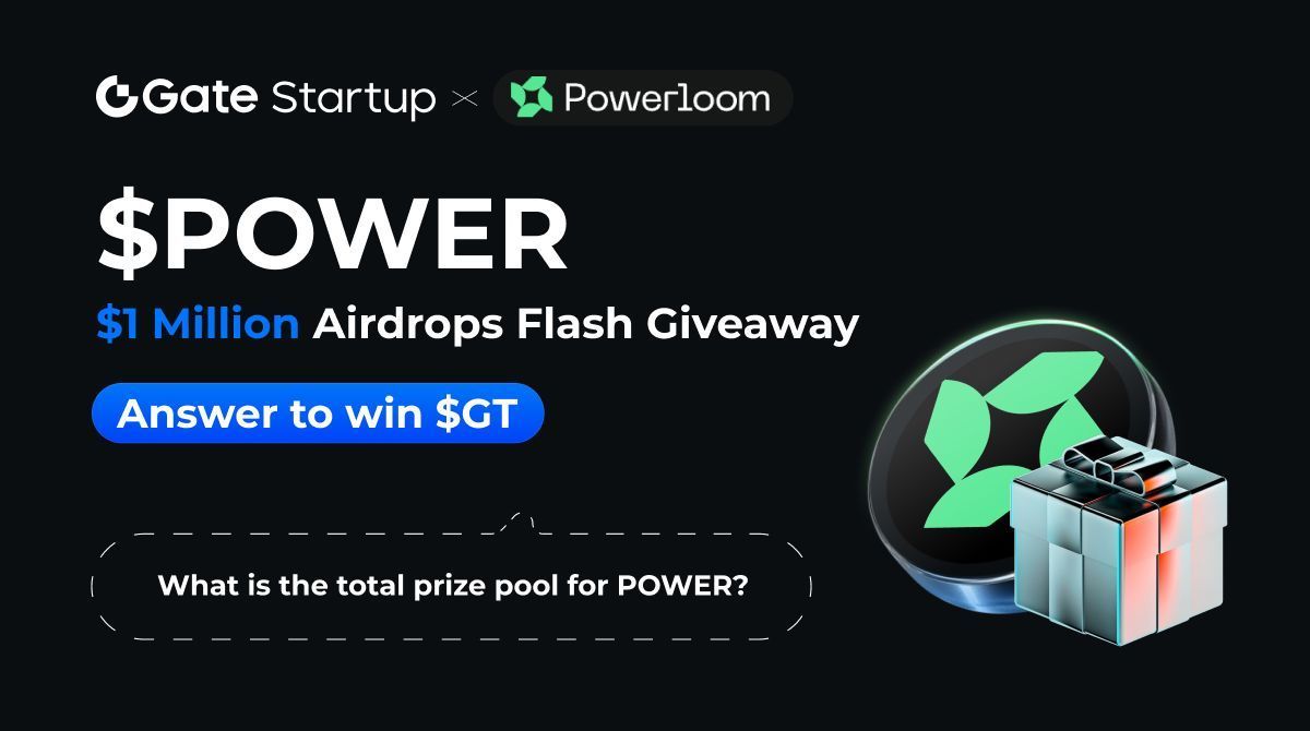 Gate_Launch's tweet photo. 🎉 https://t.co/a1d9vDdxRr Startup X Powerloom Flash Giveaway

Win $10 in $GT (1 Winner)

To enter:
🔹 Follow @Gateio_Startup and @Powerloom
🔹 RT and tag 3 friends
🔹 Join $POWER Mining, share screenshot and your answer

💰 Earn $800k $POWER rewards: https://t.co/yDieuUG1Ls https://t.co/toNIleOeQt