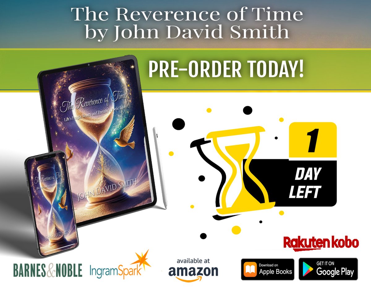 ThePoetryStage's tweet photo. Get ready to embark on a poetic journey! The Reverence of Time is finally here - a collection of reflections on love, loss, and the beauty of time. Don't miss out on this opportunity to explore &amp; immerse yourself in these powerful words. 

#PoetryBooks #NewReads #ReverenceOfTime https://t.co/2tKRwcuJMN