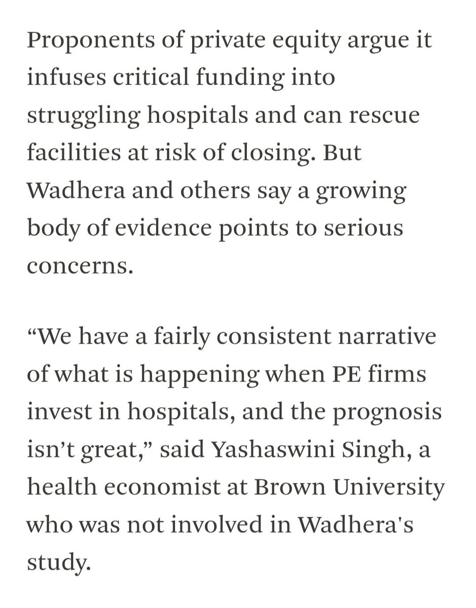 ysingh_phd's tweet photo. My remarks in @WBUR, Boston's NPR news station, on @JAMA_current study by @rkwadhera and colleagues that examines patient care experiences following PE investments in hospitals. https://t.co/M02Bege7DX https://t.co/QUlt8Cqvgq