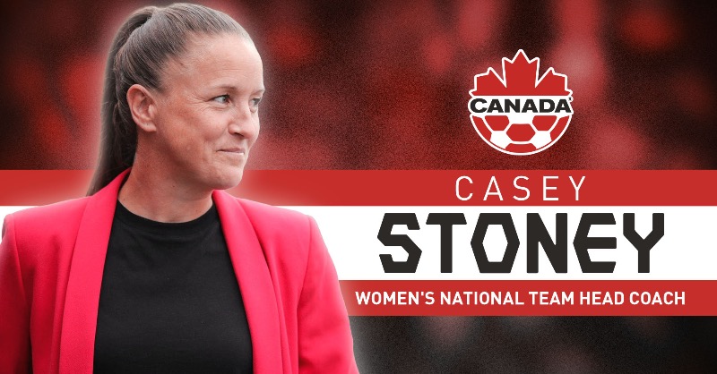 CANWNT's tweet photo. A new leader at the helm!

Casey Stoney is appointed as #CANWNT Head Coach 👏