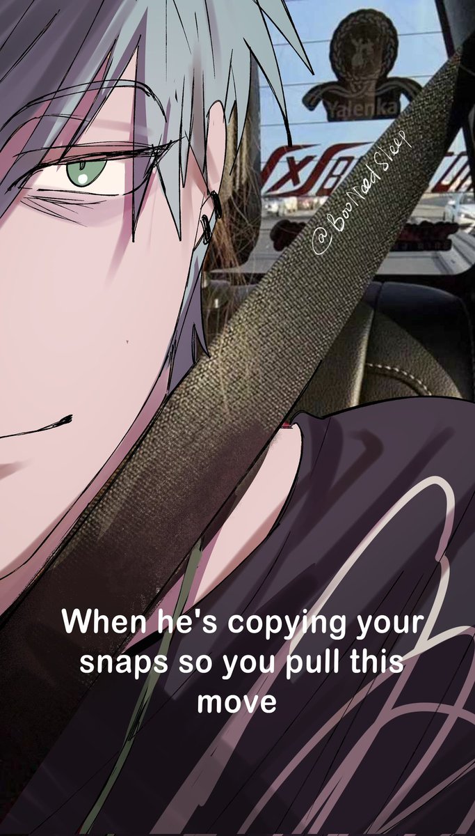 BooNeedSleep's tweet photo. Wait have anyone already done the "when he's copying your snaps" trend for #ivantill https://t.co/0s8tL6xVGe