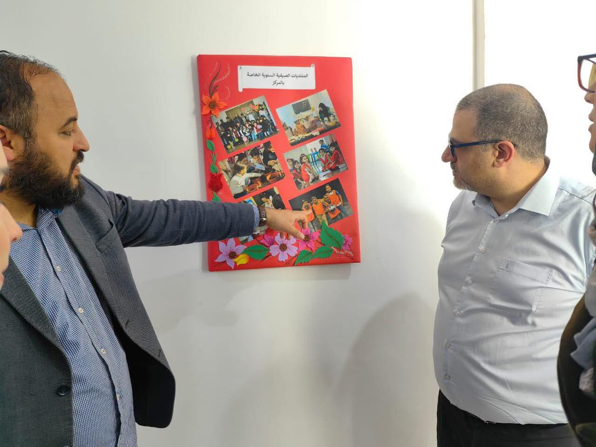 UnicefLibya's tweet photo. UNICEF recently visited the Child Development Center in #Benghazi to explore ways to strengthen its programs, expand its capacity, and replicate its success across #Libya. 👧🏻🧒🏾👦🏻
 
#ForEveryChild, Protection. https://t.co/Y4ri5yQh4a