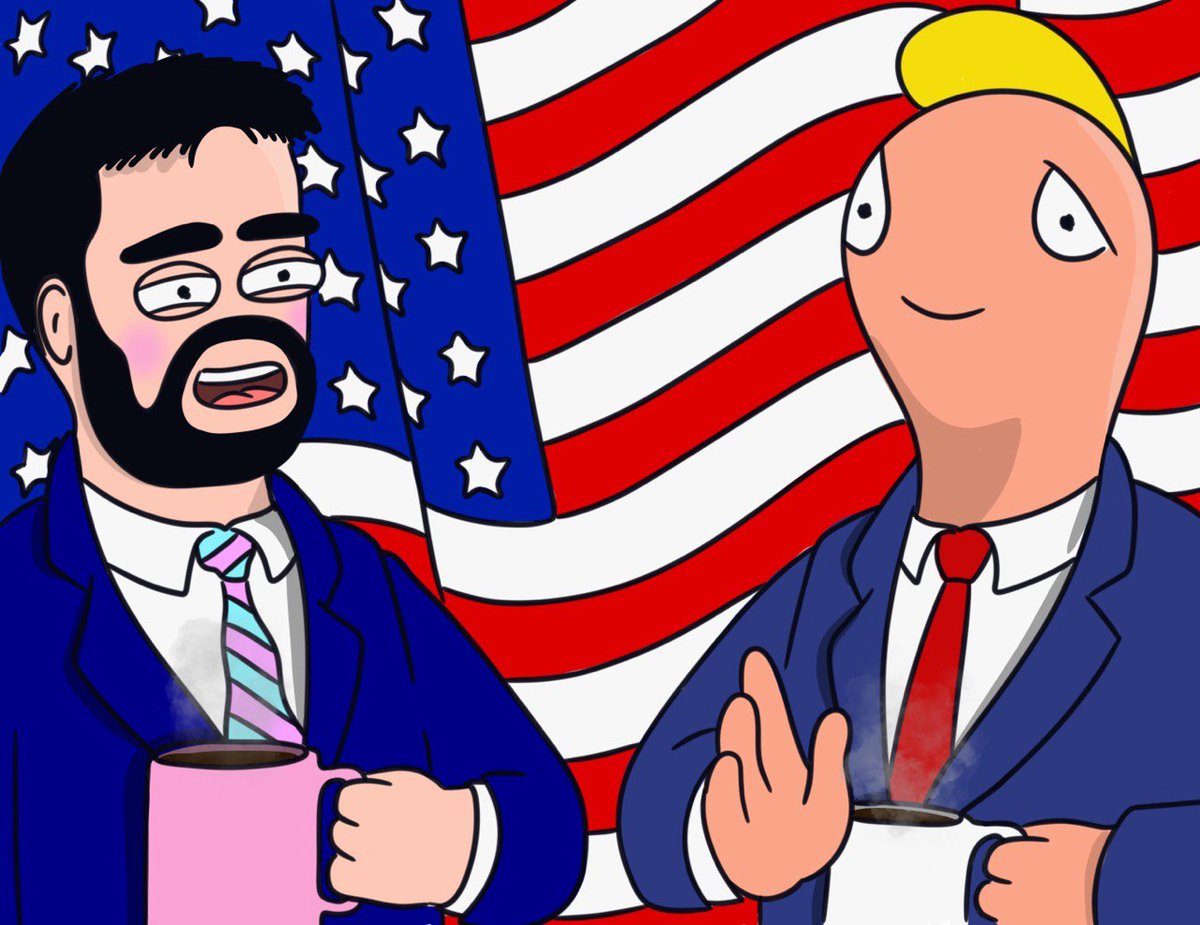 One week to go.. Are you ready for the best duo in the Whitehouse