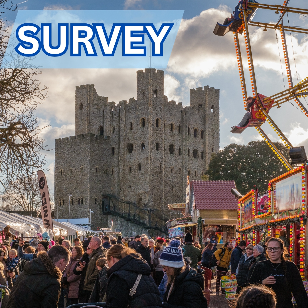 Did you attend one of our Rochester based events this Christmas?

We'd love some feedback

Those that complete the survey will also be entered into a prize draw, where the winner will receive 2 tickets to Rochester Castle Concerts Live!

Take the survey👉orlo.uk/va8wN