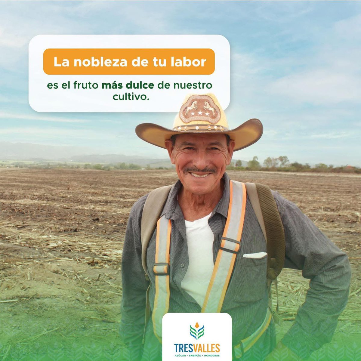🧔🏻‍♂️Honramos el trabajo de nuestros héroes del campo quienes, con dedicación y paciencia, hacen de la dulzura de nuestra caña de azúcar una realidad. ¡Gracias por tu entrega inquebrantable!🙌🏽💪🏽
.
#CATV #TresValles #SomosCampo #Honduras