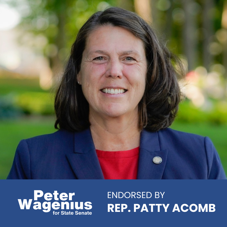 PeterWagenius's tweet photo. I'm proud to be endorsed by Chair of the House Climate Committee and environmental champion, Representative Patty Acomb!
#VotePeterSD60 https://t.co/BQkFCe8aSd