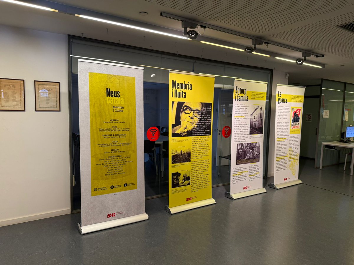 📚 Exposició: Neus Català, memòria i lluita
Homenatge a una vida dedicada a la lluita per la pau, la justícia i els drets humans.

📅 Del 13 al 31 de gener
📍 Biblioteca Joan Coromines
💡 No us perdeu la xerrada el 20/01, 18.30 h, amb Elisenda Belenguer.