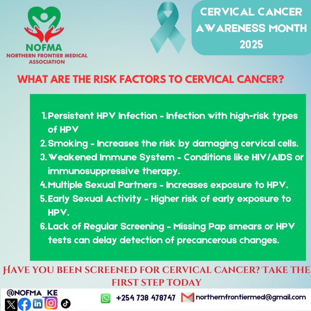 clinicianjeylan's tweet photo. Cervical Cancer Awareness month.
#nofma https://t.co/kVUW66IUN5