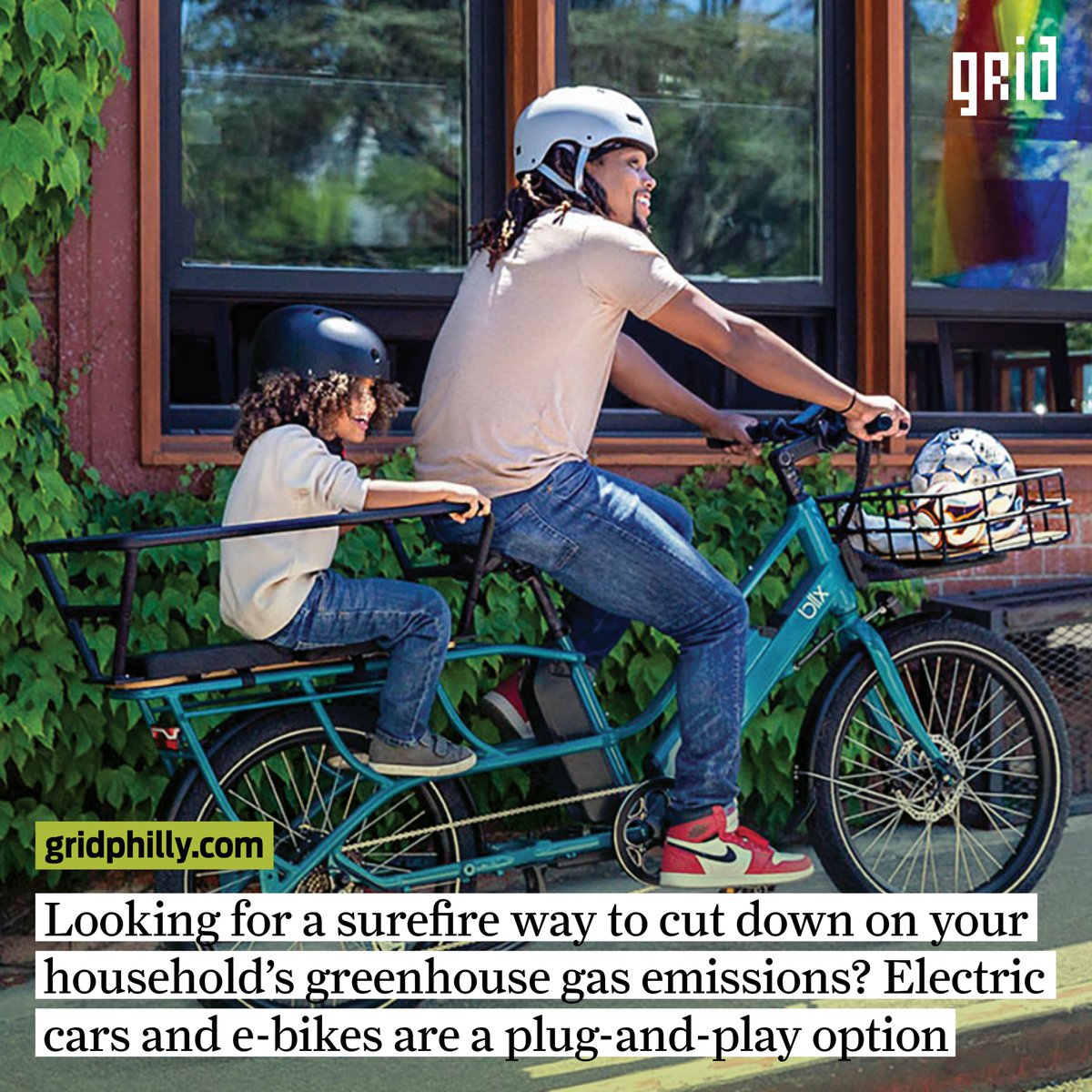 Over the past 15 years, transportation emissions in Philadelphia have only increased. If you drive, you can help turn that trend around by switching to an electrified ride: gridphilly.com/blog-home/2025…