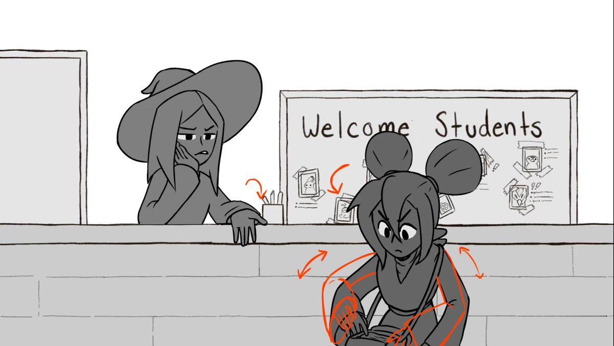 Later today, I’m going to post my 3rd year storyboards for my film on YouTube!