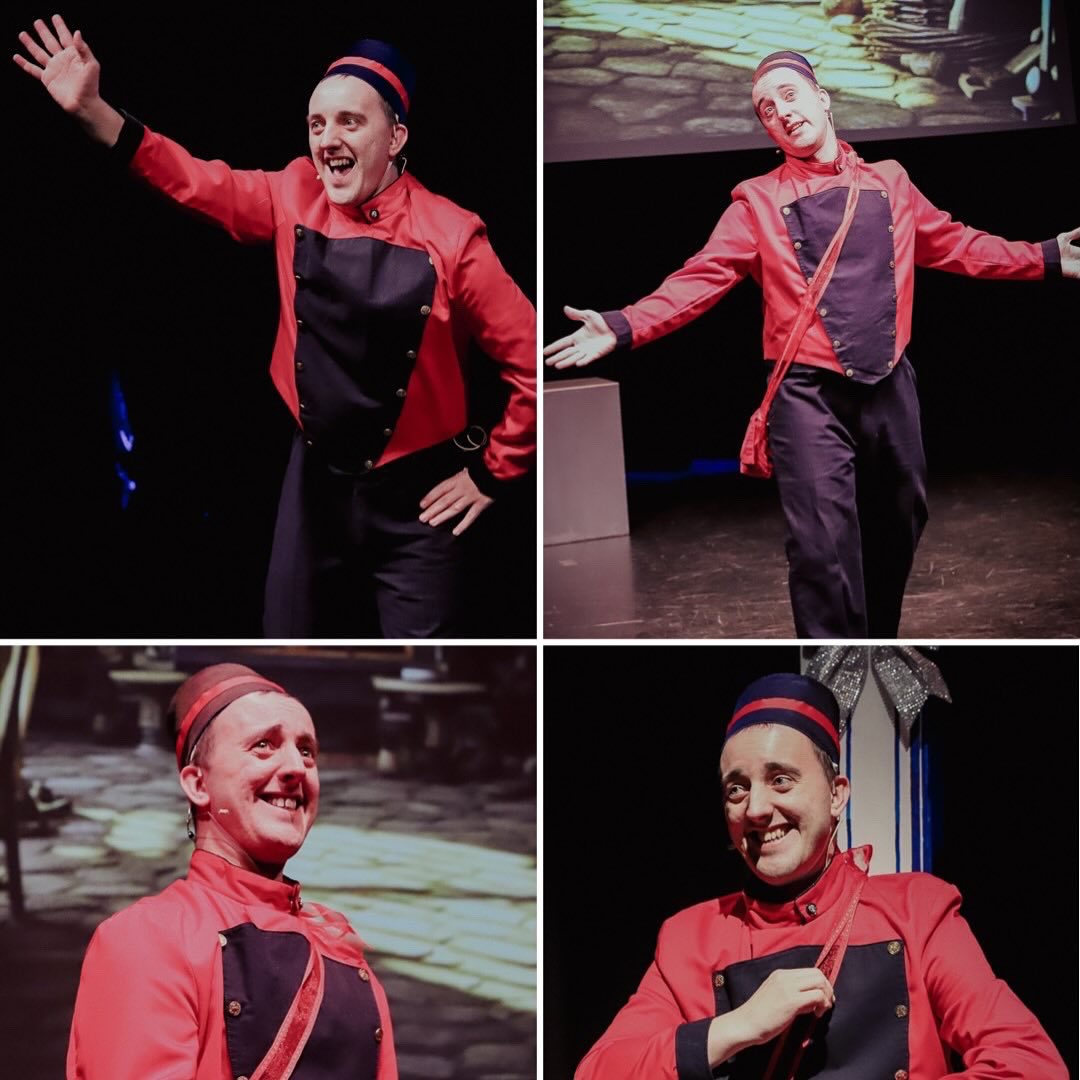 Kieran_Rose's tweet photo. The Many Faces of Buttons! 2024 saw me perform at my first Pantomime, Cinderella @ExchangeTwick where I played a cheeky, chirpy butler called Buttons! What a join sharing the stage with a brilliant cast and crew over December! Great audiences and positive reviews! https://t.co/BJwxv5JWbe