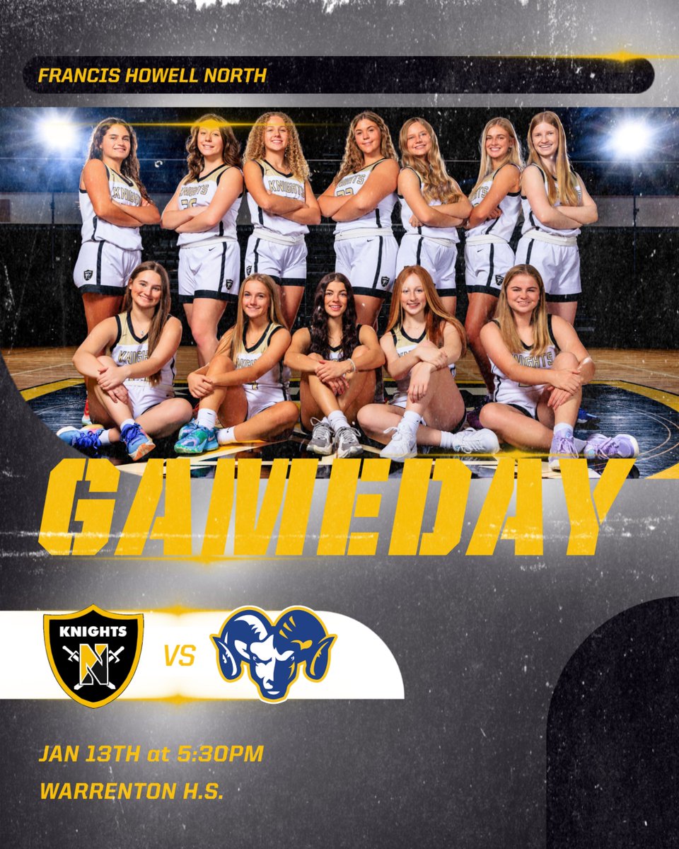 Lady Knights are back in action in 2025! We travel to Warrenton to face off against Riverview Gardens in the Warrenton Winter Shootout Tip-off set for 5:30pm! #riseabove #uKNIGHTed <a href="/TMoranFHN/">Tommy Moran</a> <a href="/FHN_JVgirlBBall/">Howell North JV & C Team Girls Basketball</a> <a href="/SCoates1331/">Scott Coates</a> <a href="/FHNKnightsAD/">FHN Activities</a> <a href="/fhnactivities/">Mike Janes</a> 📸<a href="/TSP_100/">Terry Simpson TSP</a>