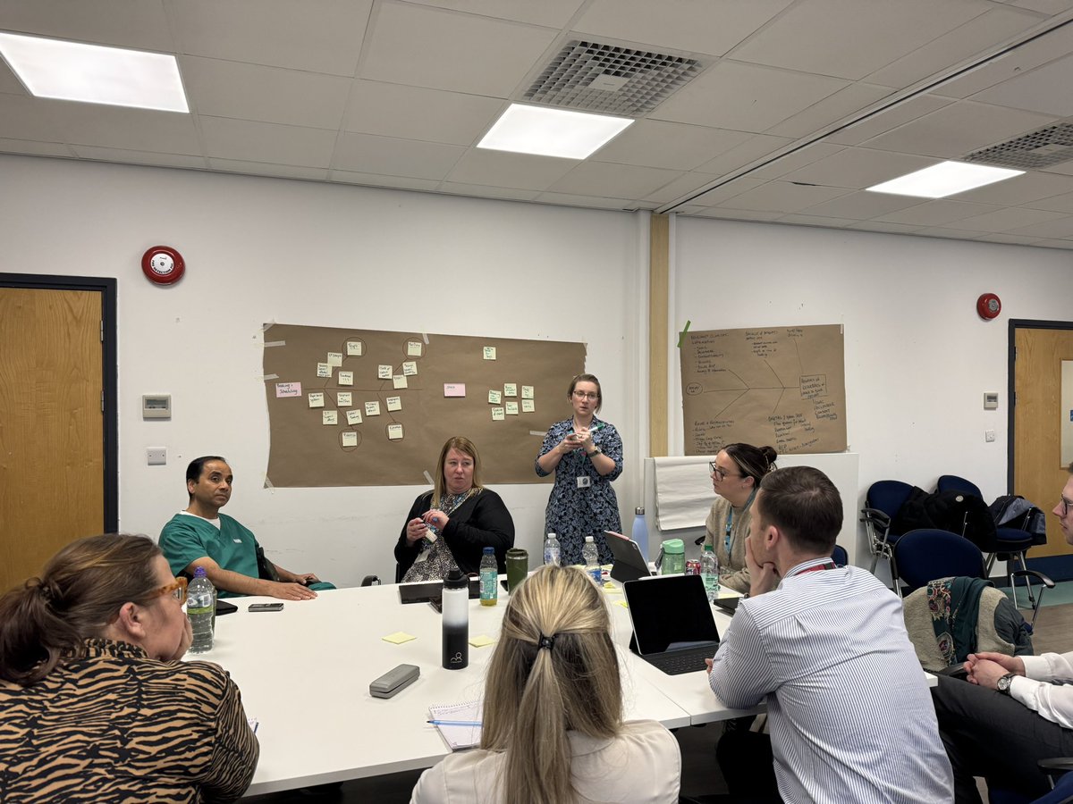 Teams are back again this afternoon working on different parts of their referral processes and how we can streamline and improve services