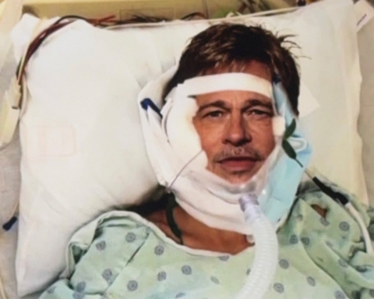 sandruisseau's tweet photo. Je vous annonce que je vais quitter la politique. Brad Pitt est tombé  amoureux de moi après un grave accident. Je m'envole dès demain à Bamako pour vivre avec lui dans la maison qu'il a pu acheter grace à la vente de mon livret A et de mon appartement https://t.co/Bj3gX5lf2v