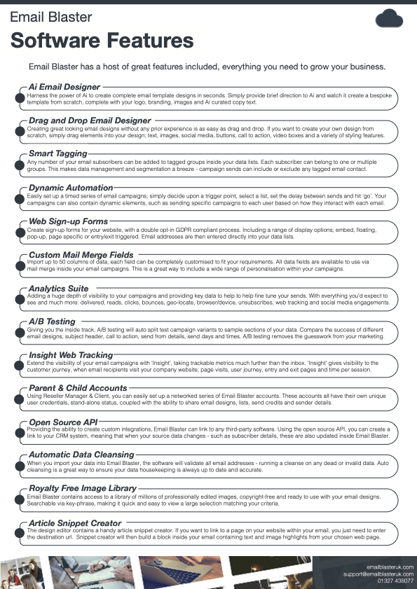 emailblasteruk's tweet photo. Want to see some of the cool #EmailMarketing features inside the #EmailBlaster software?... https://t.co/WhaNS3iW4J