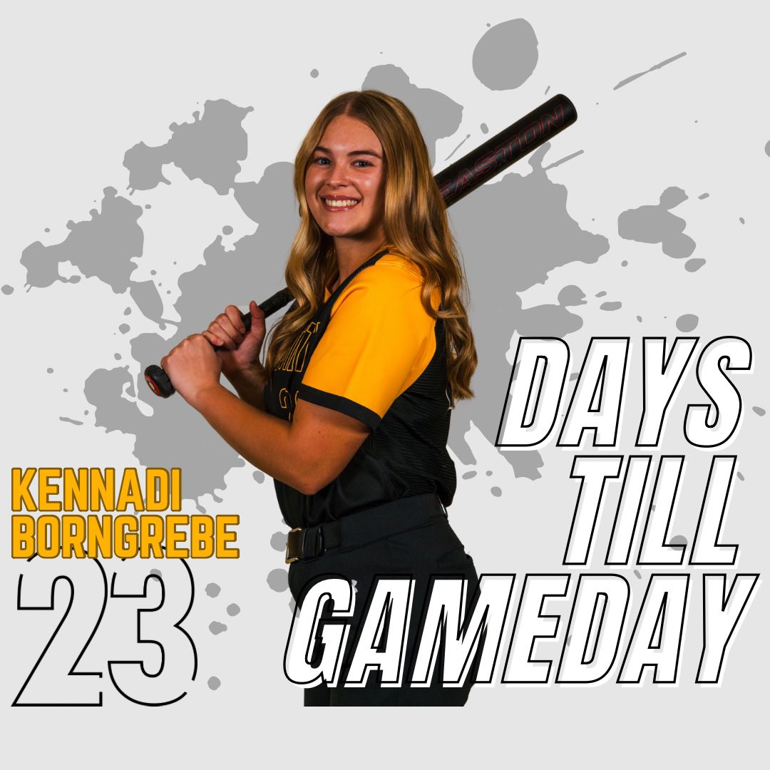 23 days out. 

#GoCats | <a href="/kenborngrebe/">Kennadi Borngrebe</a>