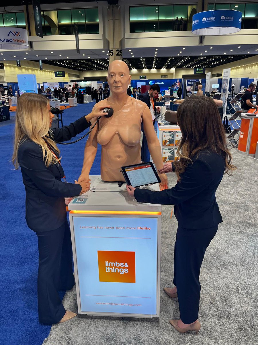 LimbsandThings1's tweet photo. Not visited our stand yet? Here’s a peek at what you’re missing, watch it now: https://t.co/pKB4ZvZtWT

Find us at booth 817 before the end of the day to get in on the action.

#IMSH25 #IMSH #Medicalsimulation #healthcaresimulation https://t.co/Z30UDjzqDH