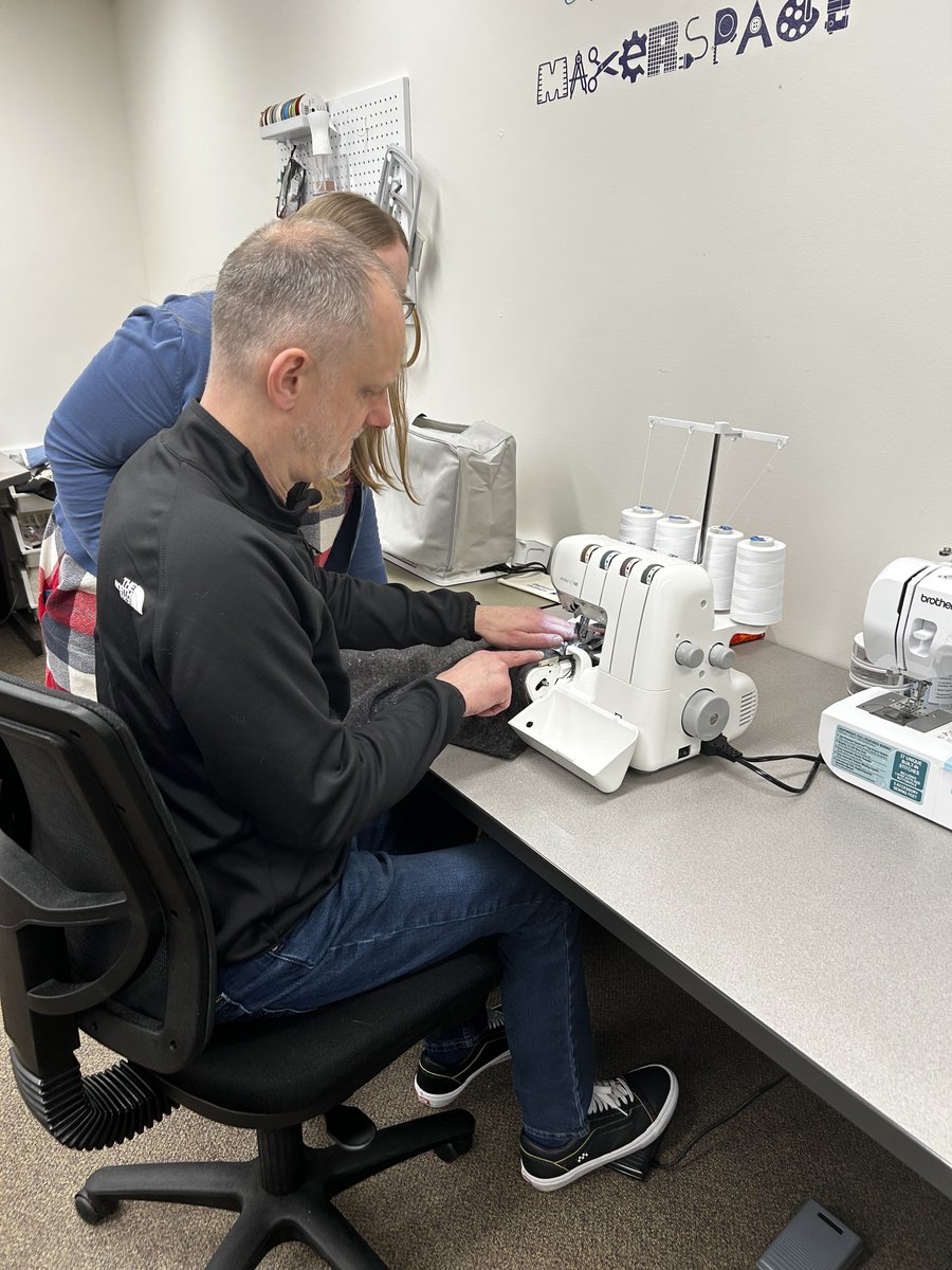 DLAatCornell's tweet photo. Interested in making? Check out our new Digital Liberal Arts Makerspace in Cole 125! We've got 3D printers, laser and vinyl cutters, sewing machines, and craft supplies. We can't wait to see what you make! #makerspace #CornellCollege #DigitalLiberalArts #AcademicTechnology https://t.co/dfDSsKQMGO