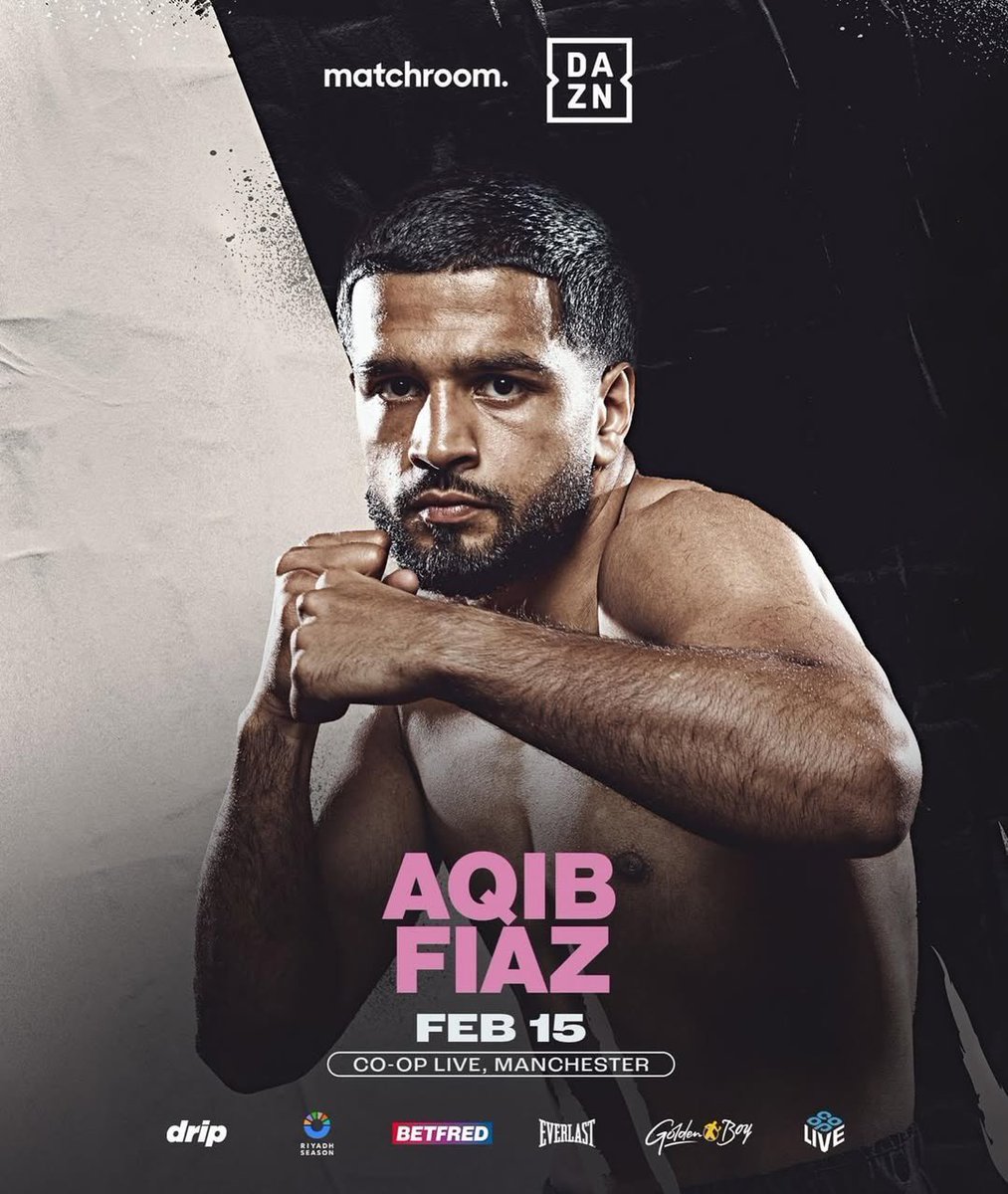 vipboxing's tweet image. Aqib Fiaz to fight on Catterall v Barbosa Jnr undercard at Manchester Arena! 🥊✨

@AqibFiazBoxing | #CatterallBarbosa | #COOPLive | #MatchroomBoxing | #VIPBoxing