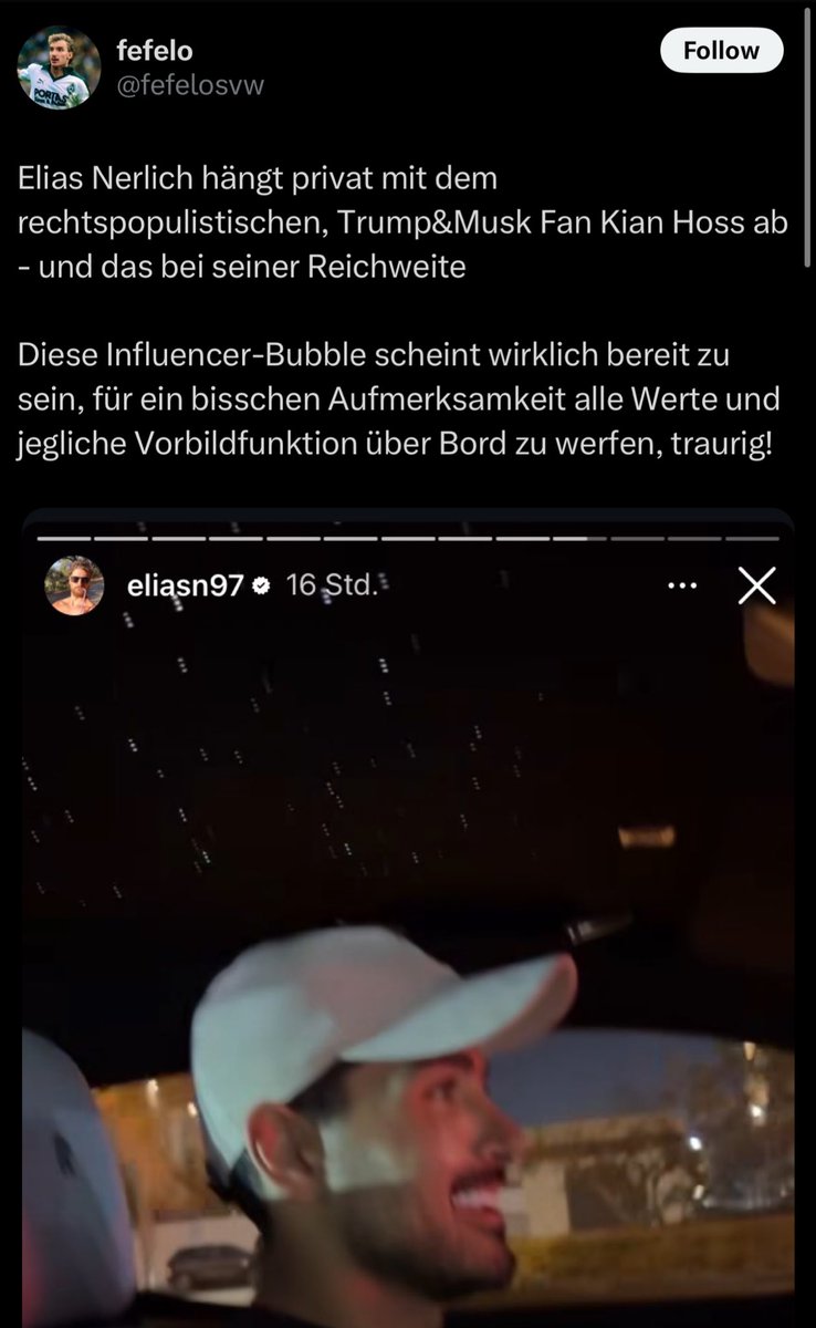 kian_sasan's tweet image. Lmao, der Typ hat seine Tweet Replies deaktiviert und kann seinen eigenen Quatsch nicht mal rechtfertigen.

@fefelosvw du bist ein 🤡, und wir lachen alle über dich. Dein Tweet ist Premium-Unterhaltung und ein kostenloser Intelligenztest. 😉