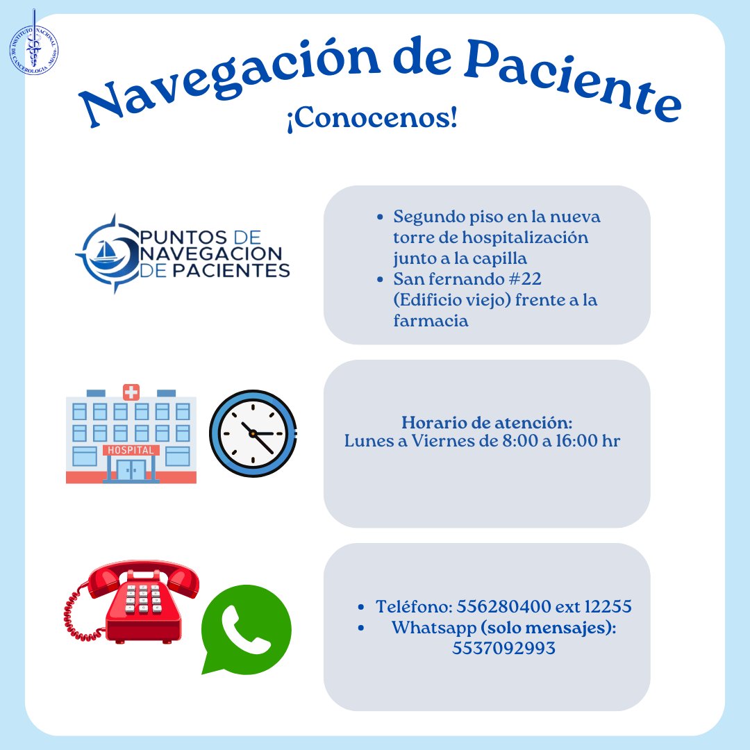 Navegación Pacientes INCan-México tweet media