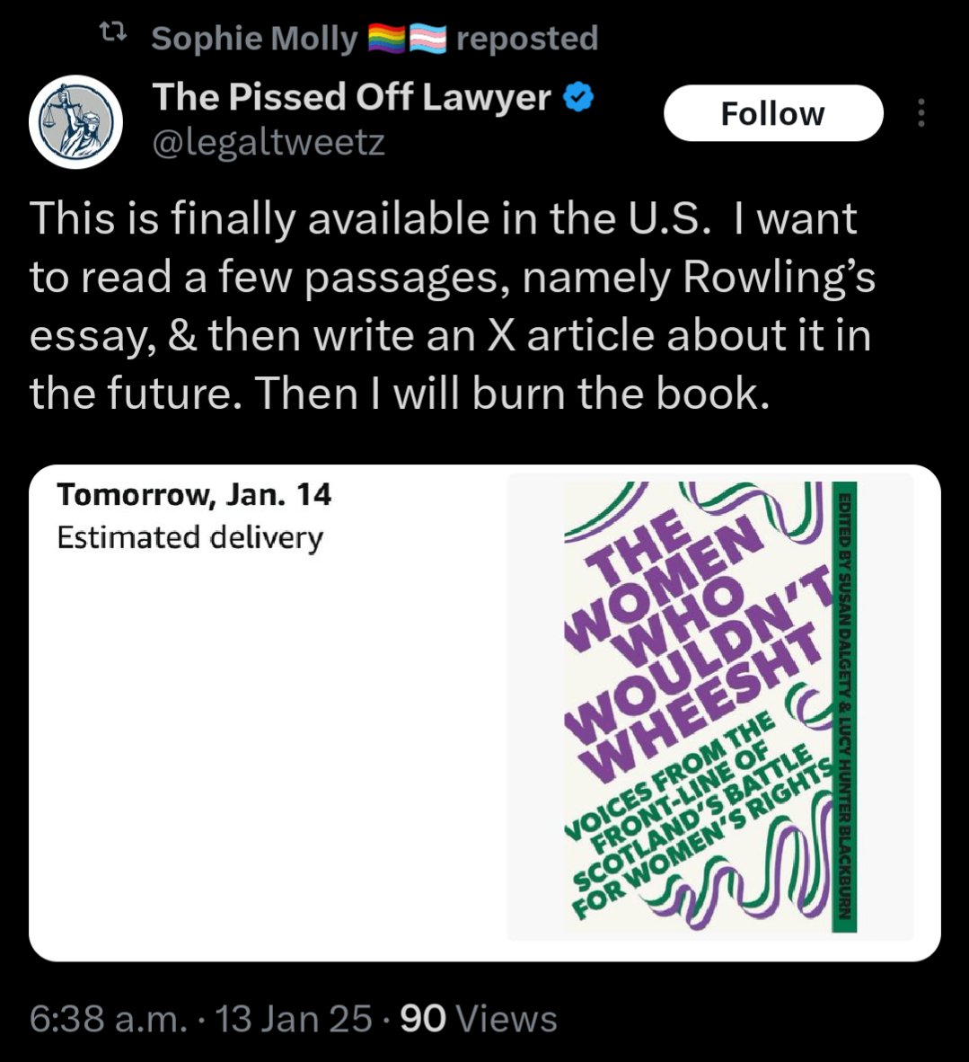 J.K. Rowling tweet media